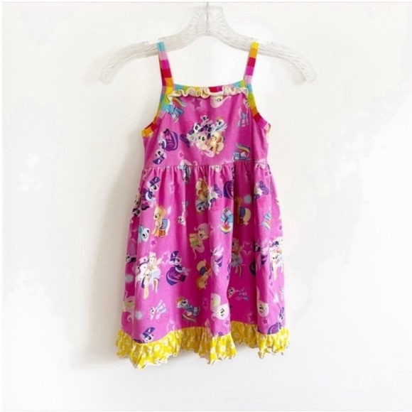 Handmade Other - Bridget and Co lap dress pink My Little Pony ruffles yellow sleeveless